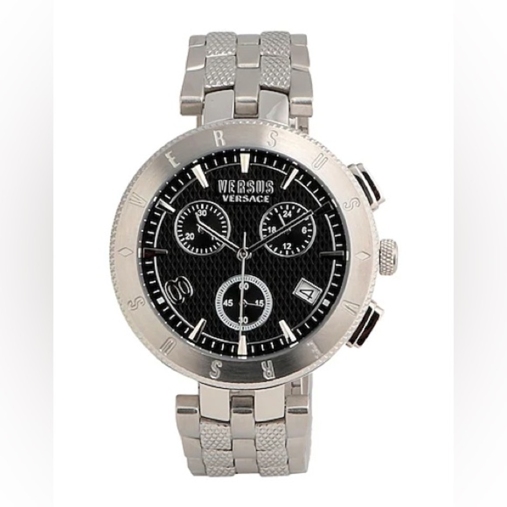 💯 - New Authentic VERSUS VERSACE
Logo Gent Chrono Bracelet Watch